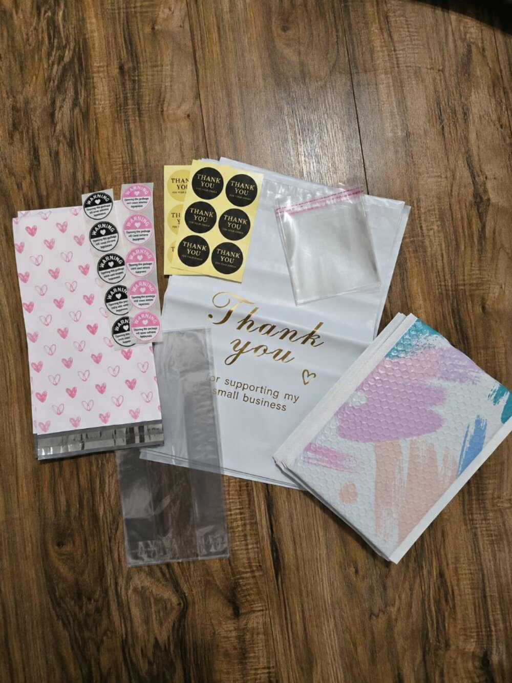 47 pc Bundle Pack  – Mailers, Bags, Stickers & Packaging Set